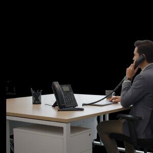 Poly (Plantronics + Polycom) VVX-250 Office Desk Phone + BONUS USB